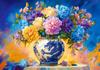 Puzzle 500 B-54169 Flowers In Chinese Porcelain