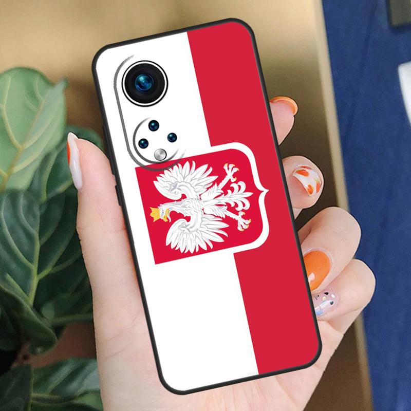 Poland Polish Flag Case For Honor Magic 7 5 6 Pro 200 Lite Honor X8b X9c X9b X9a X8a X8 X9 50 70 90 Lite Cover