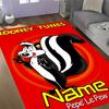 Looney Sweet Tweet Adventure Customizable Name Floor Rug Office Rug Perfect for Playrooms Outdoor Living Rooms Dormitory Antislip Carpet Decorate Offi