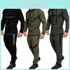 Stylish Men Tracksuit With Hooded Design And Adjustable Waistline For Comfort