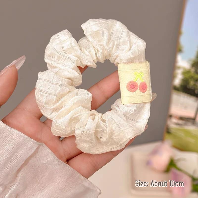 Fresh Summer Sweet Lace Bow Hair Tie - Elegant & Stylish Hair Accessory