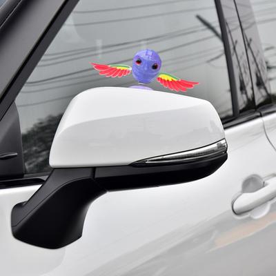 Flying Bird Motorcycle Decoration 3D Printed Automotive Decoration Wind-Powered Exterior Rearview Mirror Decor For Car Owners