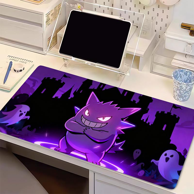 

Mouse Pad P-Pokemon Gengar Computer Keyboard Pad Carpet Large Gaming Accessories Office Laptop Mousepad PC Gamer Desk Mat Table 30x60x0.2cm