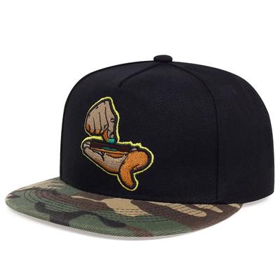Fashion Personality Embroidery Cotton Hat Outdoor Sport Flat Hats Men Hip Hop Baseball Caps Snapback Cap Truck Hat