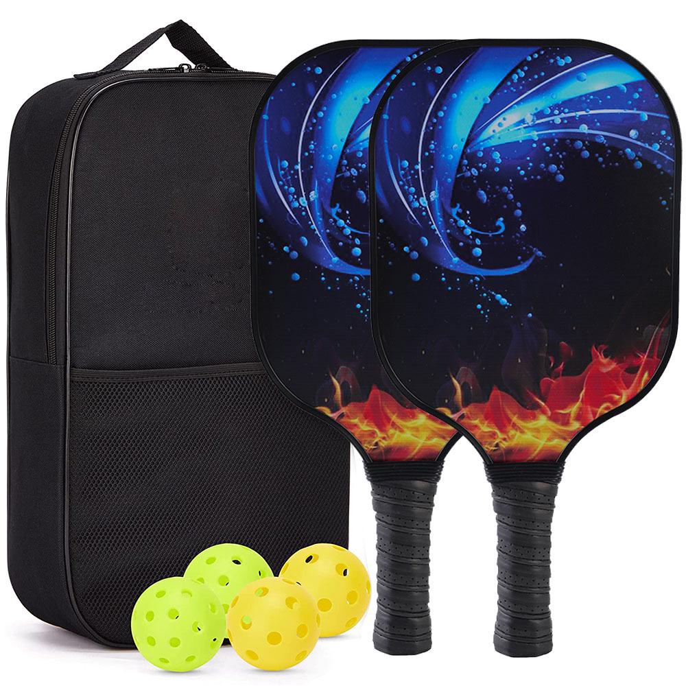 Pickleball-Schläger aus Kohlefaser-Wabenstruktur für Outdoor-Sportarten