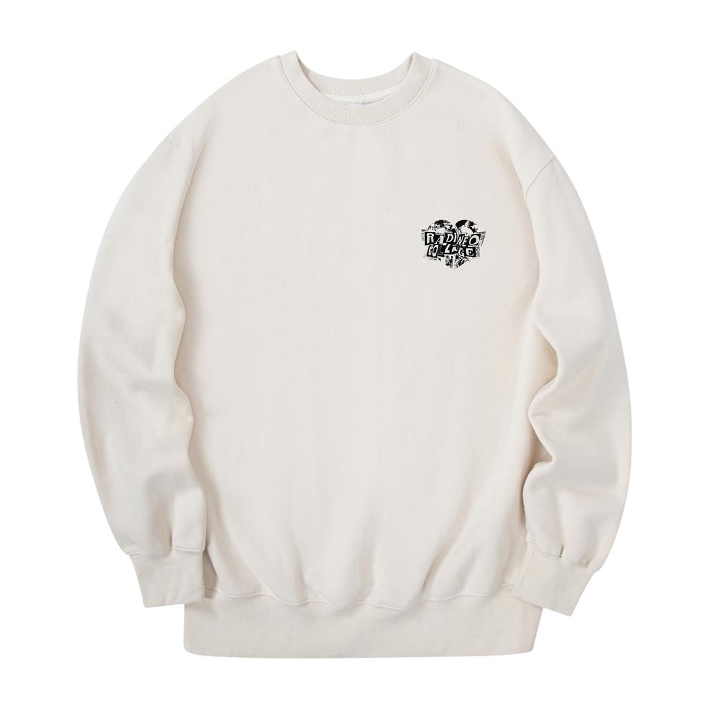 RADINEO Collage Sweatshirt Cream