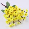1 Bunch 38cm Artificial Plum Flower Silk Petals Spring Winter Garden Potted Plants Wedding Scene DIY Home Bouquet Decoration