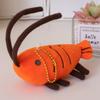 Creative Cartoon Gula Shrimp Doll Pendant Lobster Plush Toy Doll Backpack Keychain Hanging Decoration