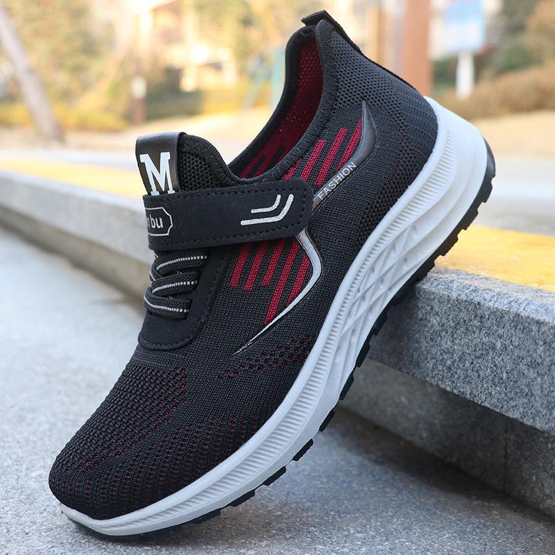Foreign trade men's shoes shoes men's spring shoes men's casual shoes breathable couple fly-woven sports shoes