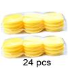 Car Waxing Sponge Pad Polish Foam Applicator Car Round Waxing Polish Sponges High Density Auto Detailing Accessories Tools 100mm