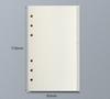 45 Sheets A5 A6 A7 Loose Leaf Notebook Refill Spiral Binder Inner Page Line Blank craft  Grid Inside Paper Stationery
