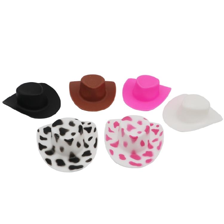 Miniature Dolls Hat Party Hat Mini Cowgirl Hat Cowboy Hat for Crafts 5/10PCS