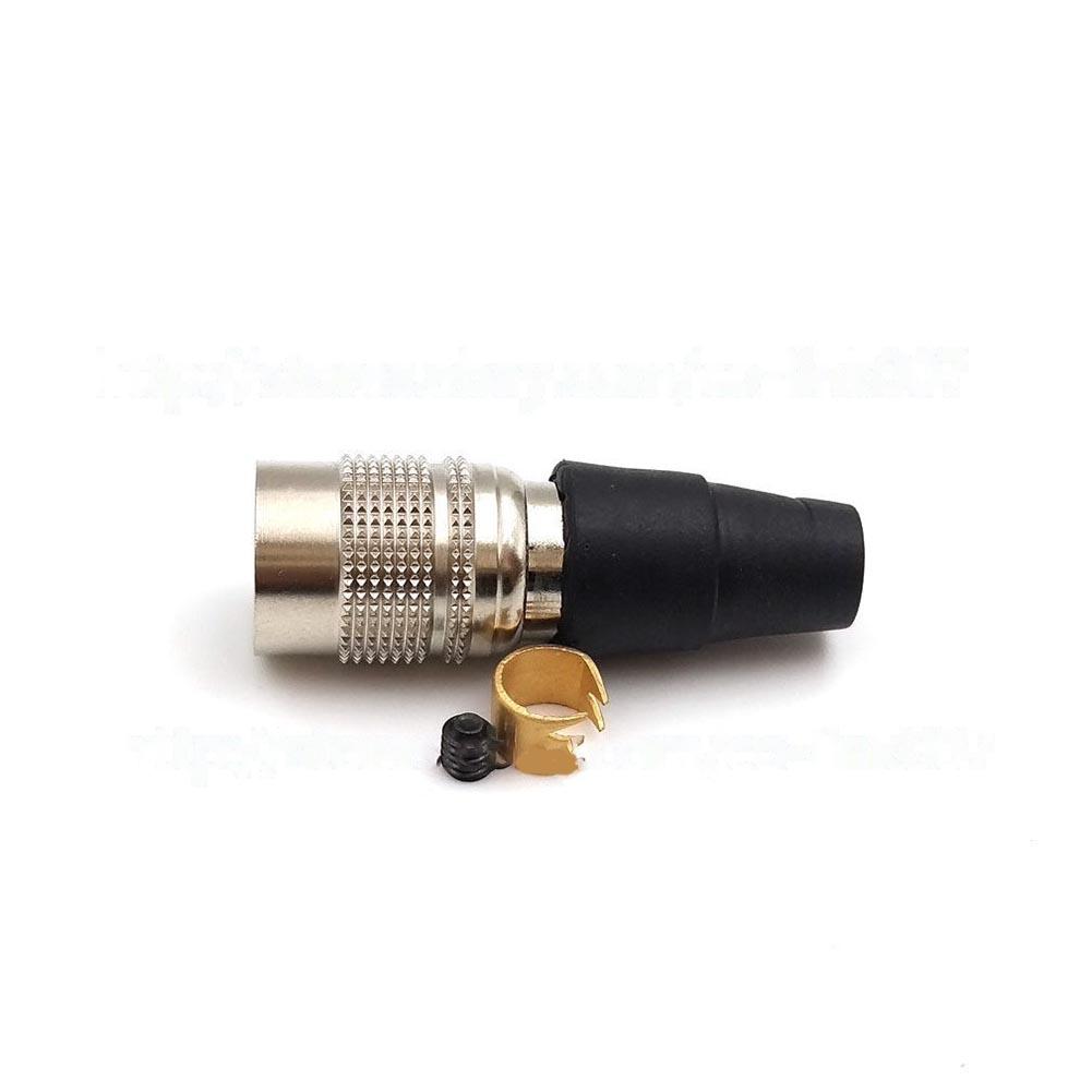 Zinc Alloy Female Power Connector HR10A7P4S for Industrial Cameras