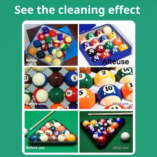 Čistič kulečníkových koulí ve spreji Kompaktní přenosný Snadné použití Široké použití Nástroj na leštění kulečníkových koulí ve spreji