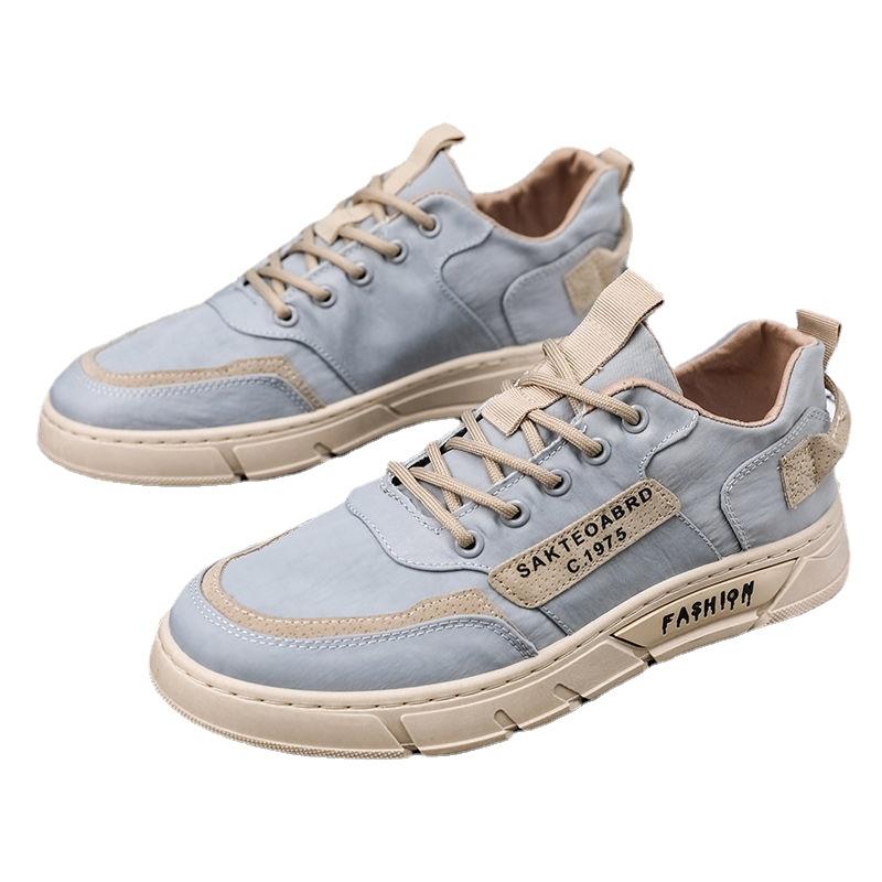 Summer New Men's Breathable Korean Style Trendy Boys Sneakers Umbrella Canvas Shoes Versatile Sports Casual Comfortable Footwear