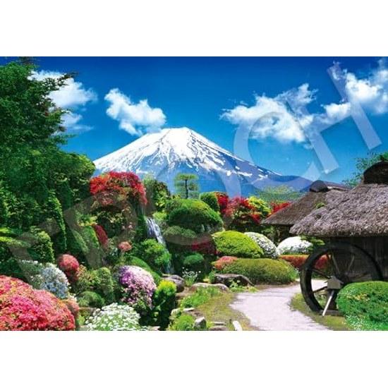 EPOCH 108-piece jigsaw puzzle Japanese landscape Oshino Mount Fuji (18.225.7cm) 01-072 adhesive spatula score ticket included.