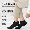 Socks Men's Summer Lightweight Pure Cotton Short Socks Low-cut Boat Shoes Mesh Breathable Anti-odor Men's Socks