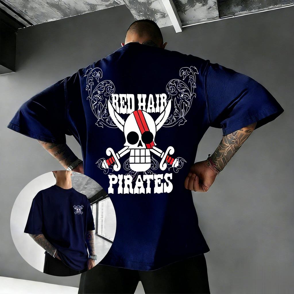 One Piece Anime T Shirt Men Women 2026 Summer Y2k Clothes Cotton Short Sleeve Tops Graphic Tee Casual Streetwear Skull Print