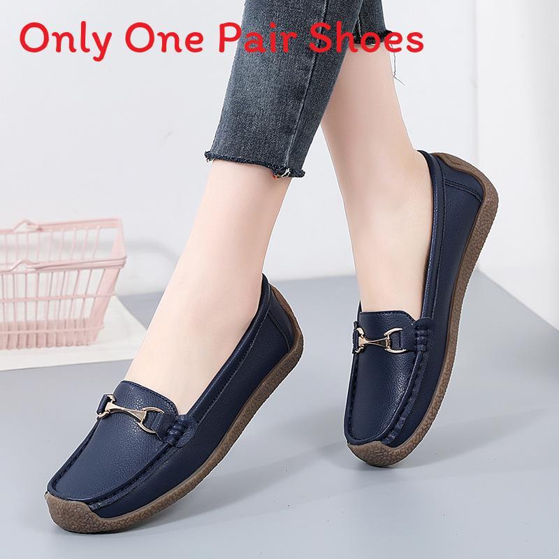 Casual Loafer Shoes For Women With Antislip Rubber Sole And Breathable Pu Insole For Daily Comfort