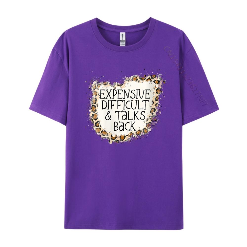 Expensive Difficult And Talks Back Harajuku T Shirt Man Cool Streetwear Natural Man Clothes Plus Size