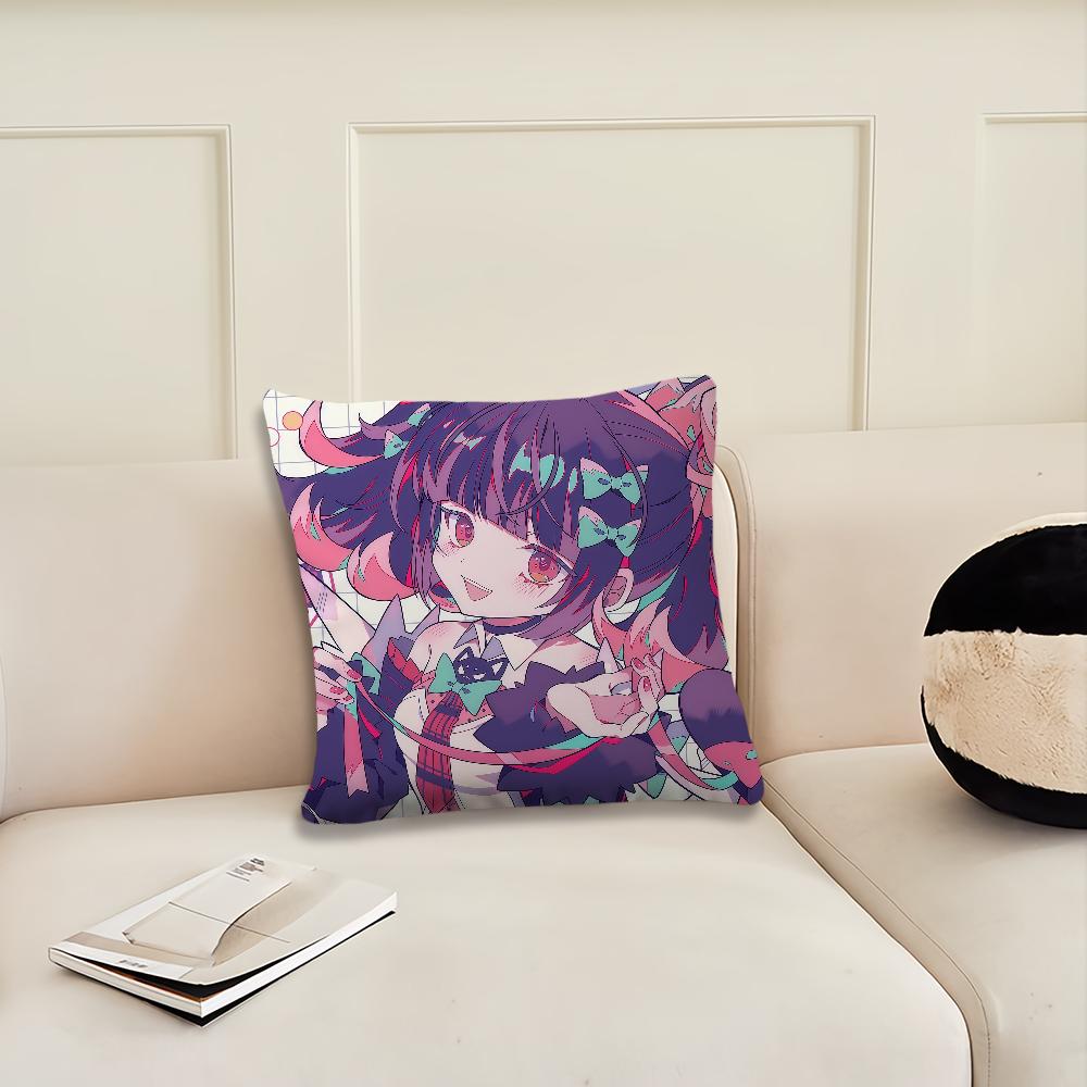Game Zenless Zone Zero Nangong Yu cushion cover Pillow Cover Decoration Room Home Sofa living Office Car Nordic Simplicity