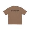 Balenciaga Back Logo Regular Fit Vintage T shirt 612966TMVF47761