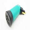 5V 33A Portable Dual Usb Color Power Adapter Plug For Bmw Din Motorcycle