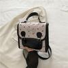 College Style Bow Print Small Backpack Women's Summer New Trendy Korean Version Leisure Travel Backpack