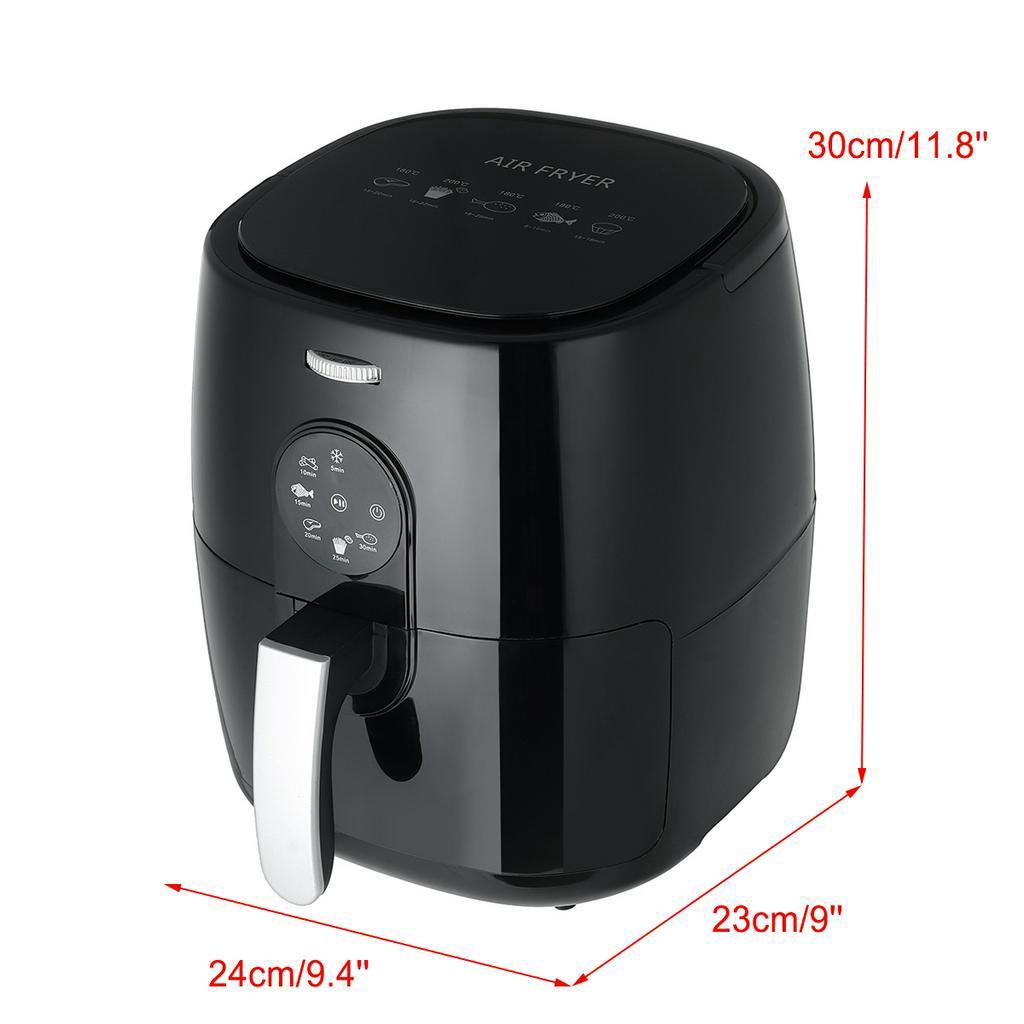 1350W  5L Multifunction Air Fryer Touch Control Chicken Oil Free Air Fryer Health Fryer Cooker Electric Deep Airfryer