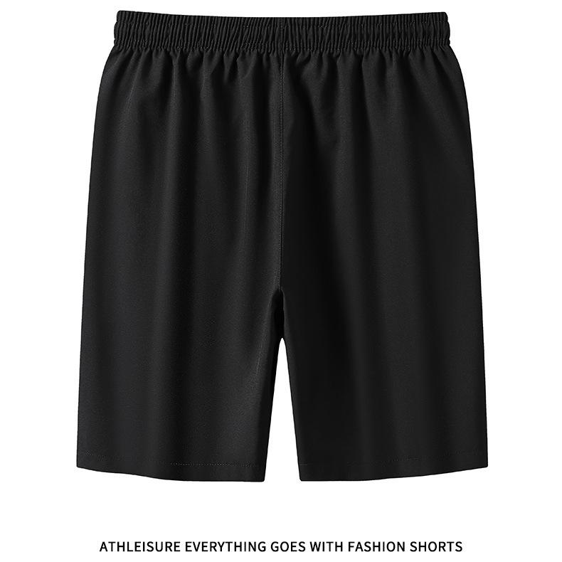 Men's Shorts Cool Summer with Four Sided Elastic Outer Wear Five Quarter Length Shorts for Sports and Leisure, Quick Drying Beach Pants