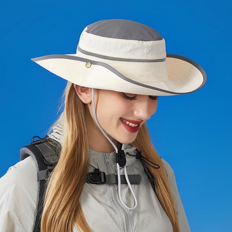 UV Protective Hat for Women Man Sunproof Hat Summer Outdoor Fisherman Hat Adult Breathable Outdoor Camping Hiking Hat