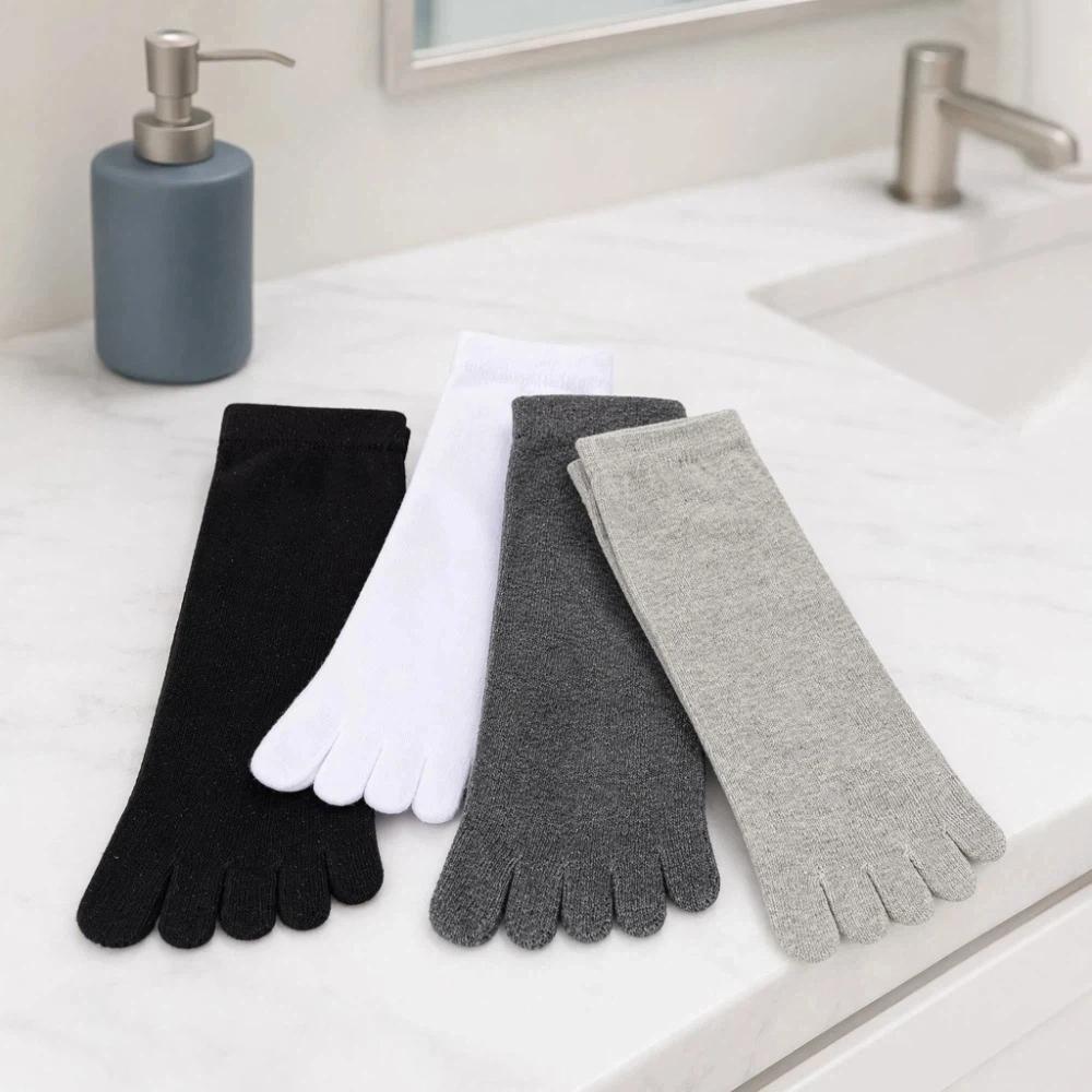 Hosiery Five Toe Socks Odor Resistant Sports Socks Men's Five Finger Socks Male Boy
