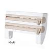 Wall Mounted Kitchen Tissue Holder Sauce Bottle Holder 4-in-1 Plastic Packaging Cutting Rack Storage Rack