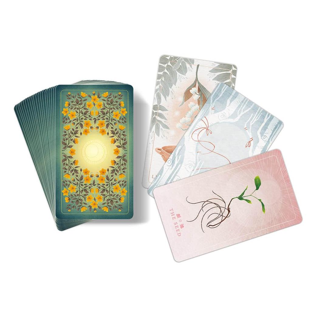 I.I.J Oracle Cards Seed & Sickle Oracle Cards, Japanese Edition, Affirmations, Fortune Telling, Japanese Instruction Manual Included, Authentic