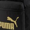 PUMA Fabric Backpack Unisex Black Gold (Unisex) Backpacks 075487 49