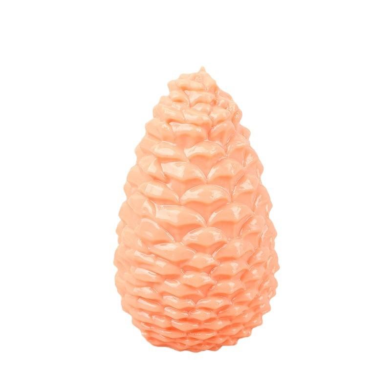 Durable Chew Dog Toy for Teething - Bite-Resistant Molar Pet Toy, Non-Toxic Tough Rubber Interactive Play Toy