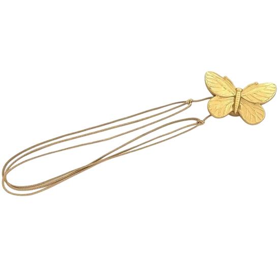 2PCS Magnetic Curtain Tiebacks, Butterfly Shape Metal Curtain Ties, Anti-Oxidation Easy Disassembly Curtain Holdback for Home Decor