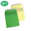 5Pcs Spa-Grade Bath Mitts Exfoliating Bath Gloves For Adults -- Extra Strength Body Scrubber for Dead Skin Removal