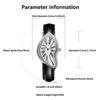 New Luxury Irregular Crash Melting Twist Watches Men's High Quality Genuine Leather Advanced Creative Design Paris Wristwatches