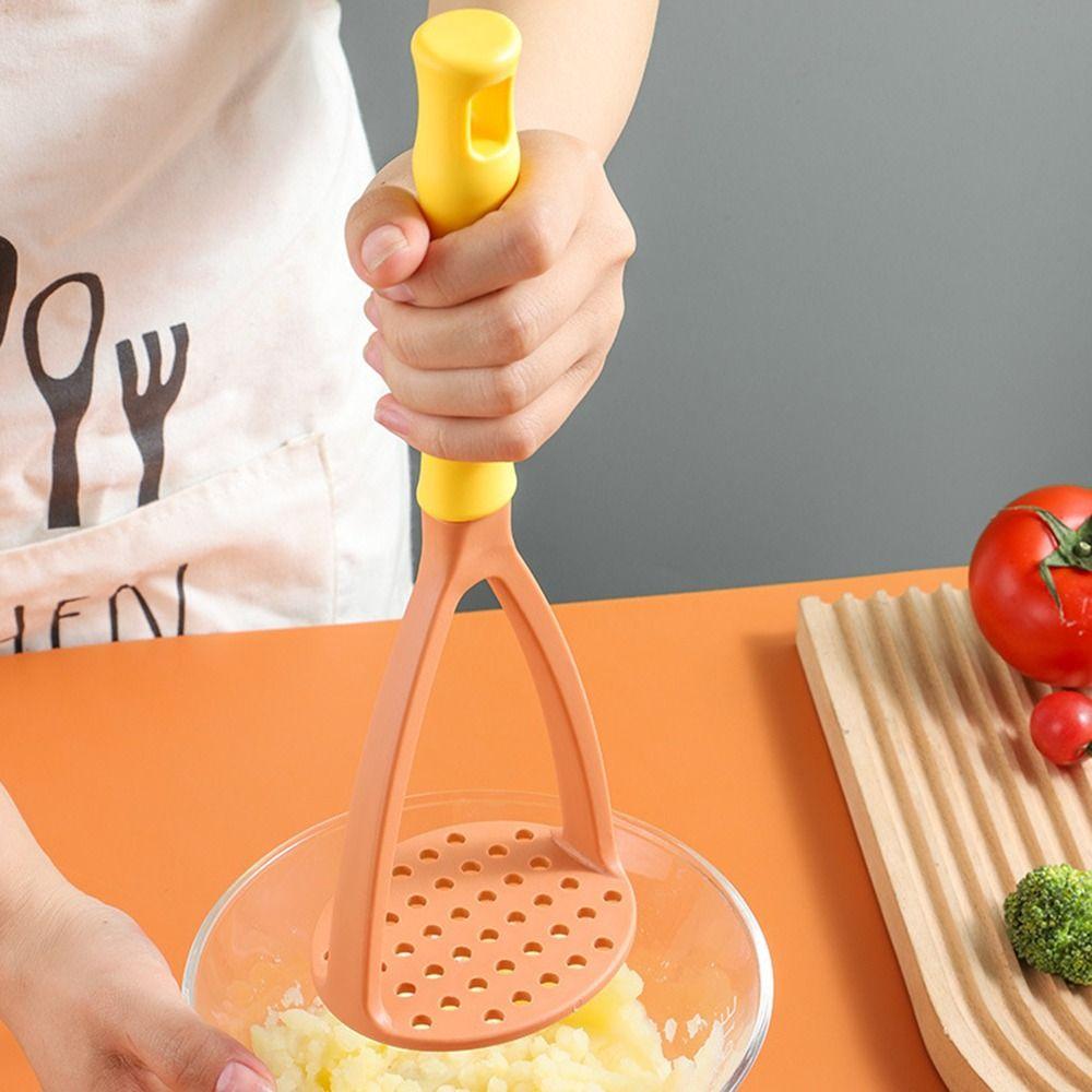 Plastic Ricer Colorful Press Crusher Heavy Duty Potato Masher Avocado