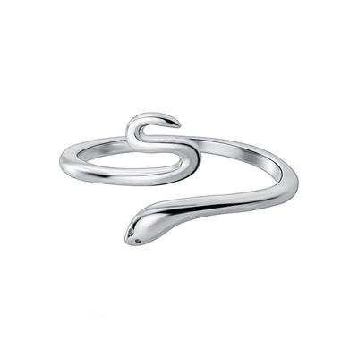 New Creative Snake-shaped Snake Ring Simple Temperament Personalized Design Exquisite Literary and Artistic Jewelry