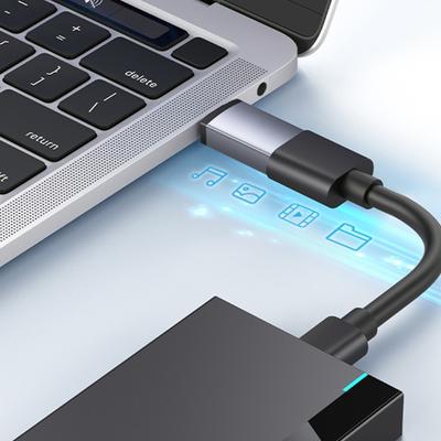 Adattatori USBC OTG versatili, adattatori tascabili per dischi, collegano senza problemi le tue unità flash per dispositivi telefonici e laptop.