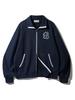 Bakken B Wappen Sweat Zip-Up Bk7590_Navy