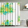 Rideau de douche Vibrant Splash Imperméable Lavable Pour Décorations de Salle de Bain Couleurs Assorties Disponibles