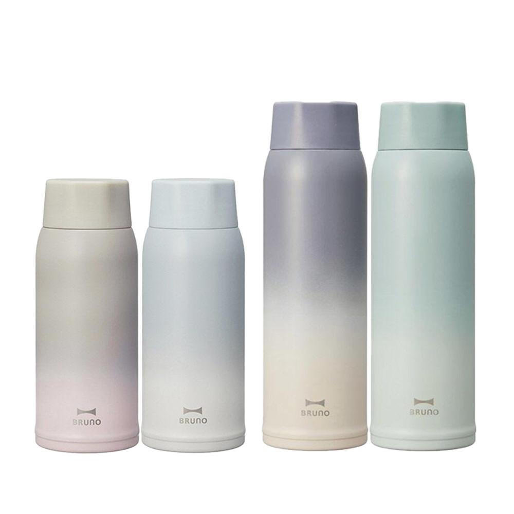 BRUNO Lightweight Stainless Steel Screw Bottle (Medium 350ml / Tall 480ml)