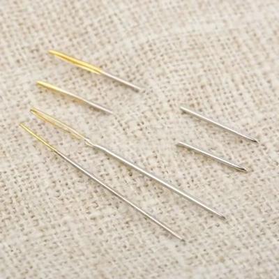 100 Stück neue Nähnadeln in verschiedenen Größen, Edelstahl, Sticknadeln für Kreuzstich, Stoff, 22/24/26#, DIY-Bastelwerkzeug