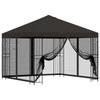 Garden Pavilion with Side Walls 3 X 3 M Anthracite