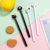 Creative Black Cat Paw Water-based Signature Pen - Cute Stationery for Students