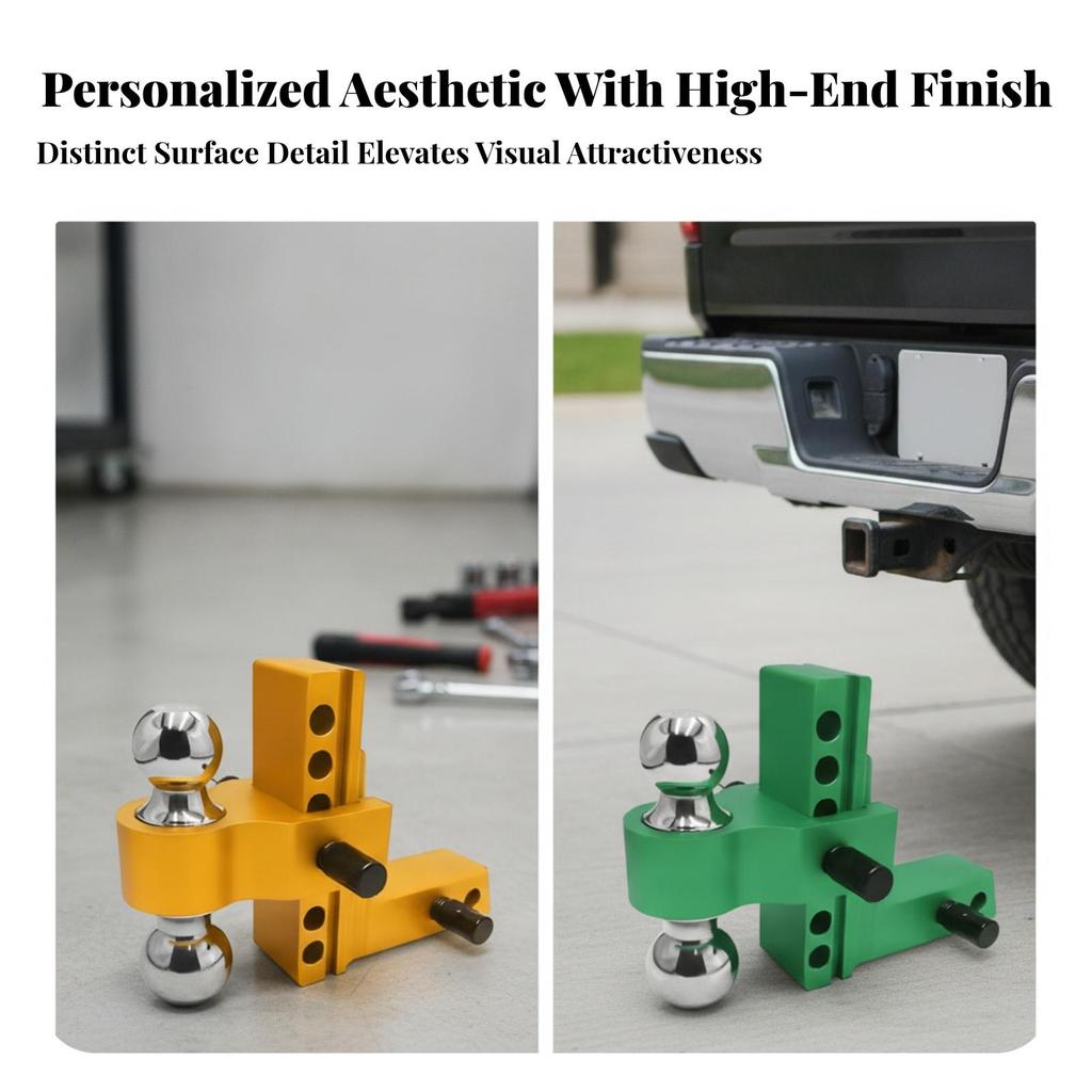Trailer Hitch Ball Mount Resistant Hardware Long-Lasting for Rv Owners