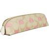 Coach Pencil Case 20 Heart Print Logo Coated Canvas And Leather Small Storage Bag Women Pencil Case Gold Light-Khaki Pink CP380-IMOTV